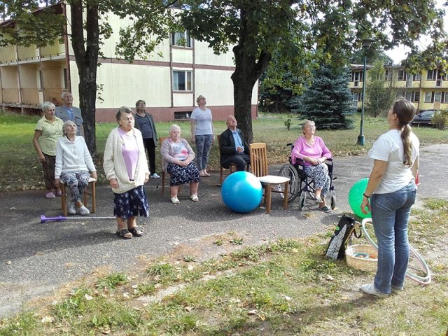 Ćwiczenia na świeżym powietrzu 30.08.16